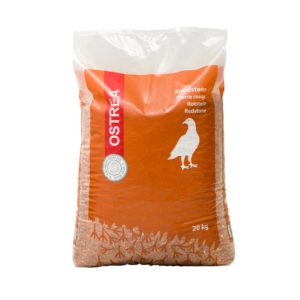 Roodsteen met kalk 20 kg.