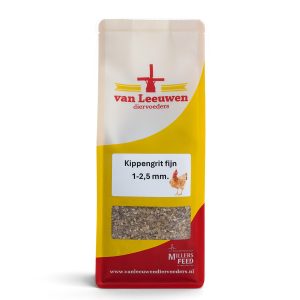 Kippengrit 1-2,5 mm (fijn) 2,5 kg. zak