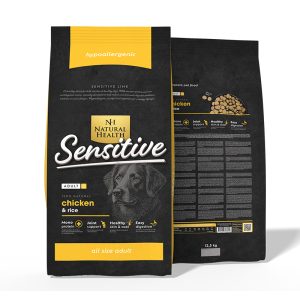 Natural Health Dog Adult Chicken en Rice 12.5 kg.