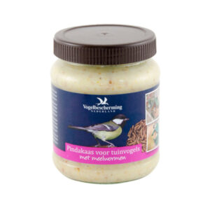 Pindakaas tuinvogel meelwormen 330 gr.