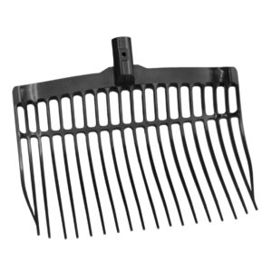 Mestvork kunststof zwart zonder steel