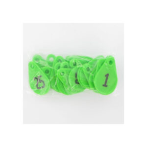 Nekplaatje serie 25 stuks