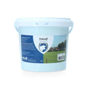 Zwarte trekzalf 1 kg.