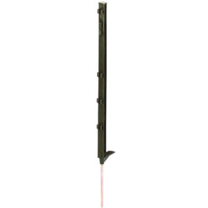 Schrikdraadpaal instap 75 cm. groen