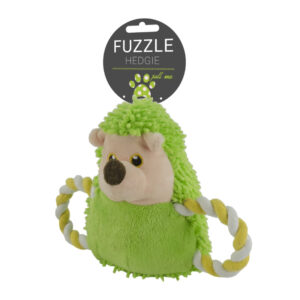 Fuzzle Hedgie Pull Me Groen