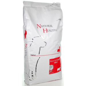 Natural Health Dog Adult Lam en Rijst 12.5 kg.