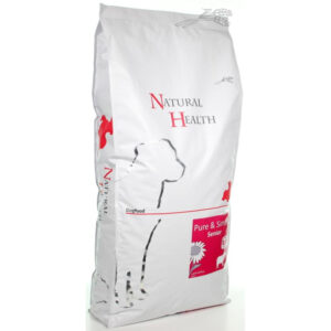 Natural Health Dog Lamb & Rice Senior 12,5 kg.