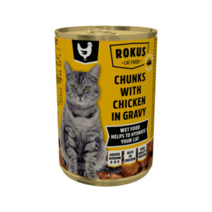 Rokus Kat Chicken 415 gr.