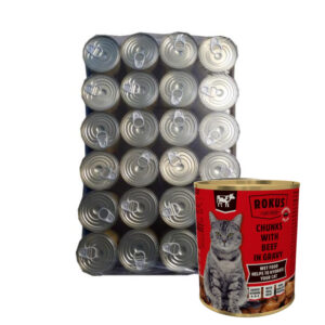 Rokus Kat Beef 24*415 gr.