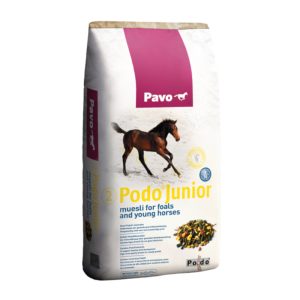 Pavo Podo Junior muesli 15 kg.