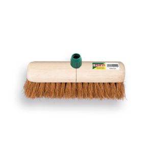Zaalveger Cocos 29 cm met steelverbinding