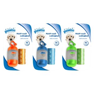 Pawise Poepzakjes Dispenser (incl. 2*20 zakjes)