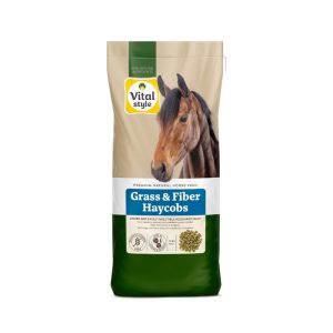 Vitalstyle Haycobs gras en fiber 15 kg.